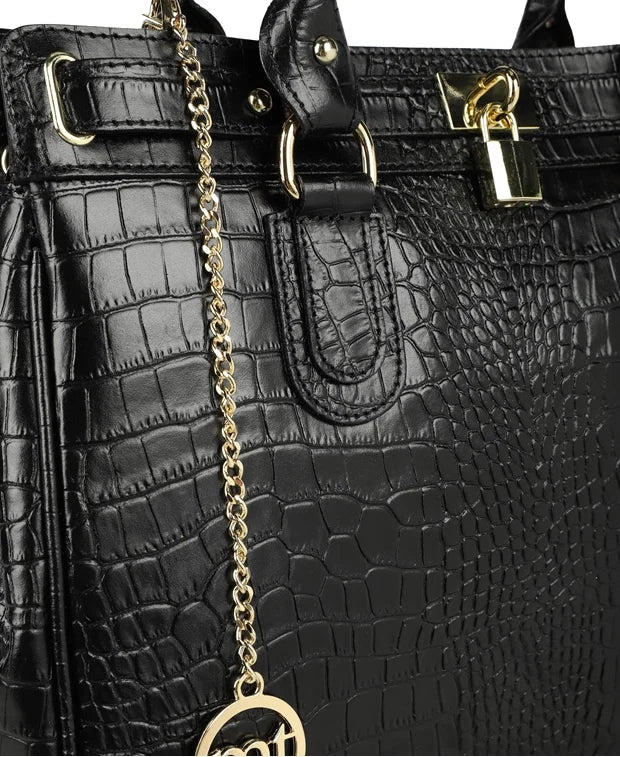 Mia leather handbag