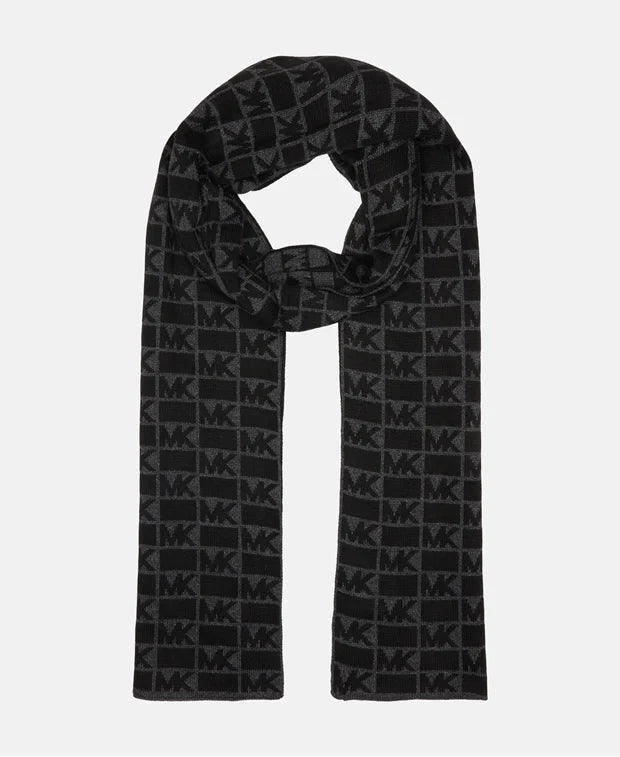 Scarves Michael Kors  MK scarf with animal prints  MF90B1WD8BBLACKMULTI